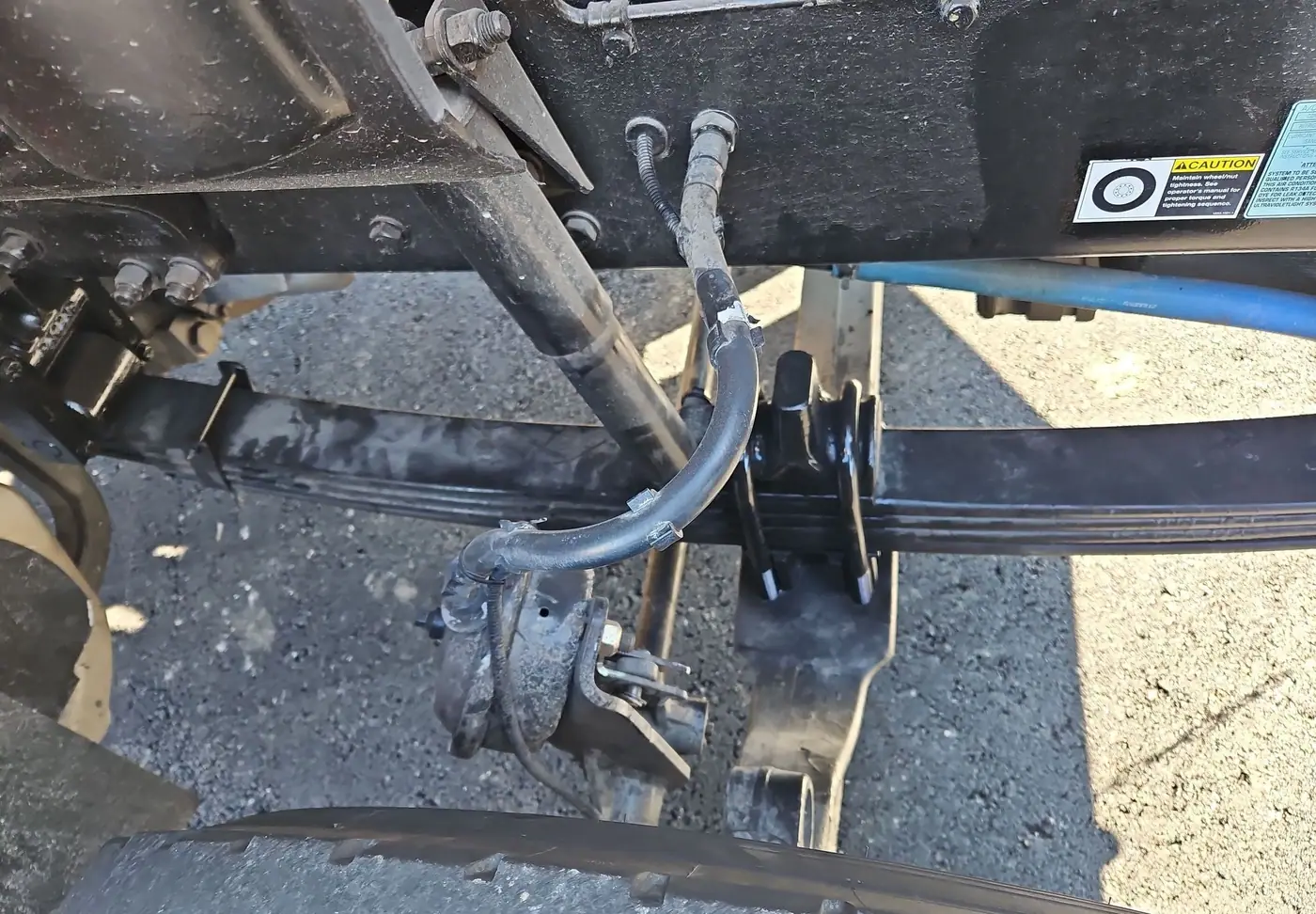 Detailed view of 2018 Kenworth T880 Dump Truck