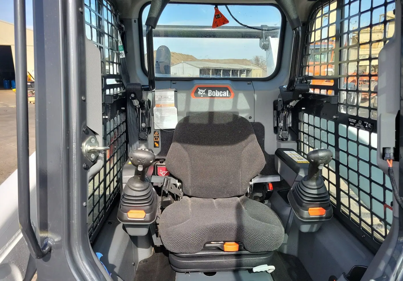 Detailed view of 2021 Bobcat T76 Skid Steer Loader