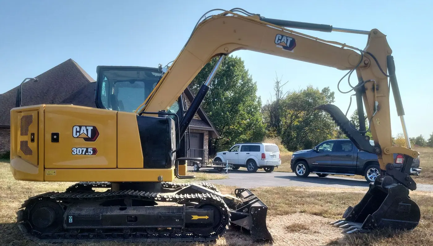 Caterpillar mini excavator from the WholeSales Equipment inventory
