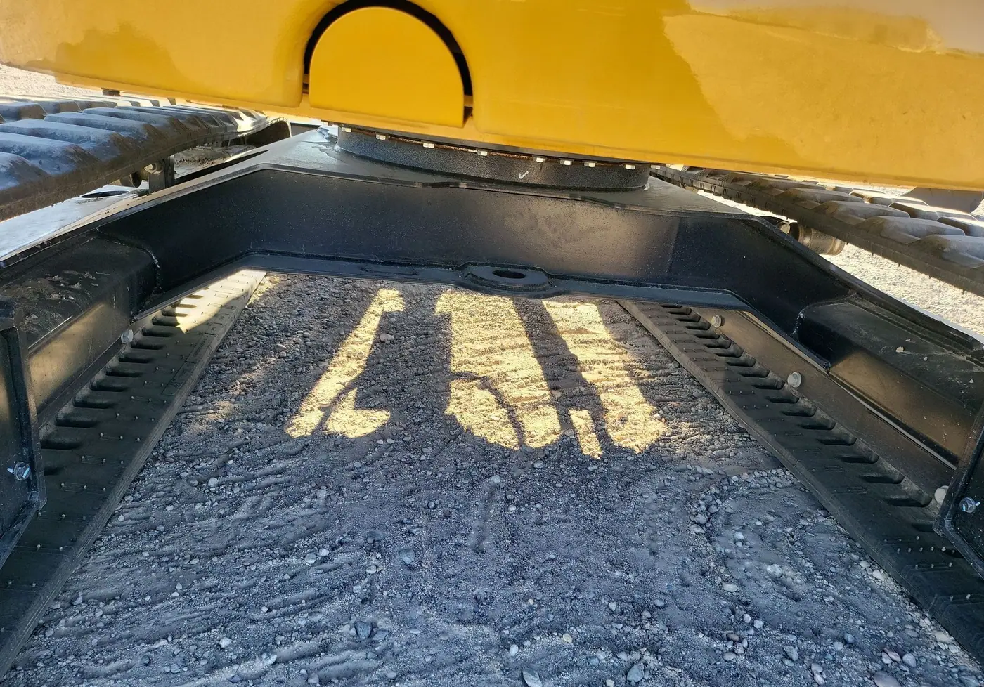 Detailed view of 2023 Caterpillar 305CR Mini Excavator